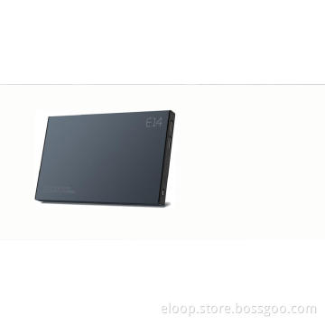 Eloop  Power bank Metal housing slim body high density 20000mAh